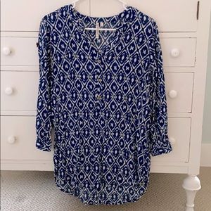 Grand & Greene blue tunic